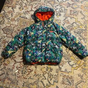Colorful Patterned Kenzo Puffer Jacket